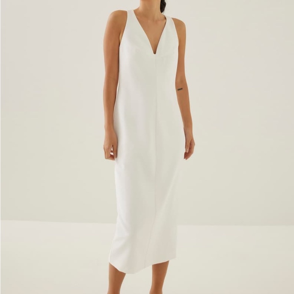 Love, Bonito | Cera Classic Column Midi Dress